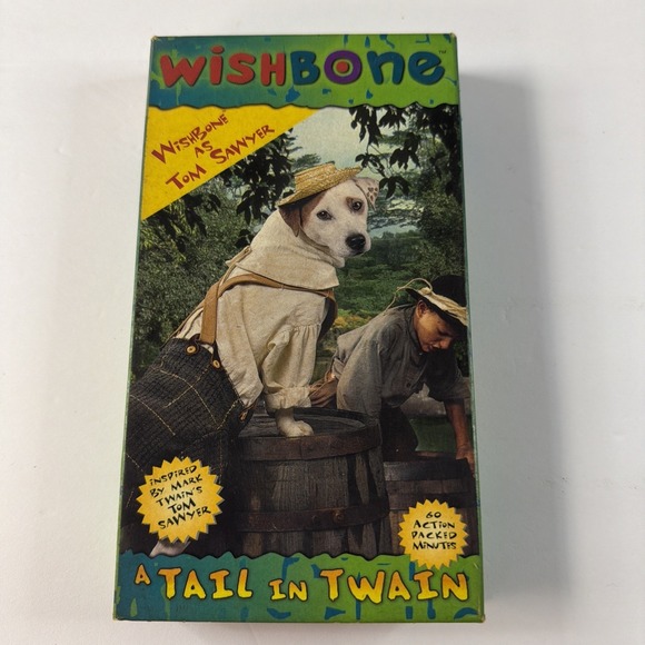 Other - WISHBONE AS TOM SAWYER - A TAIL IN TWAIN - VHS 1997